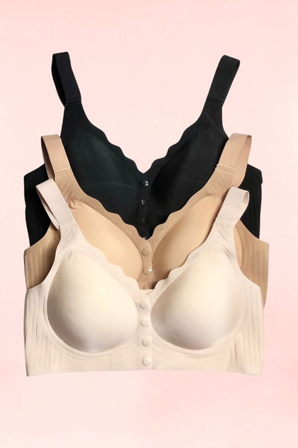 Plus Size Seamless bras color