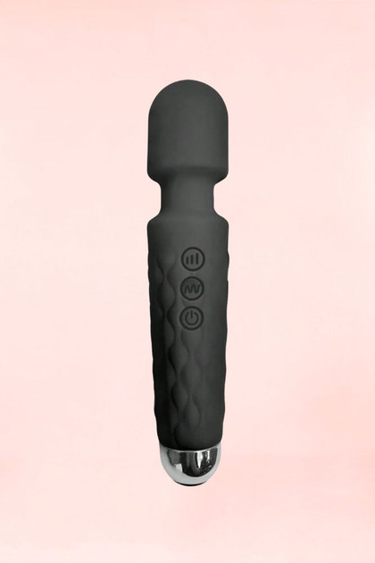 Black Moxie Diva Max Wand Vibrator Sex Toy