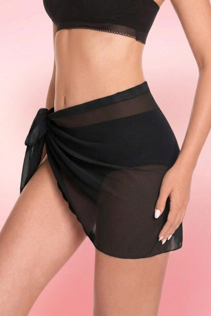 black sarong skirt