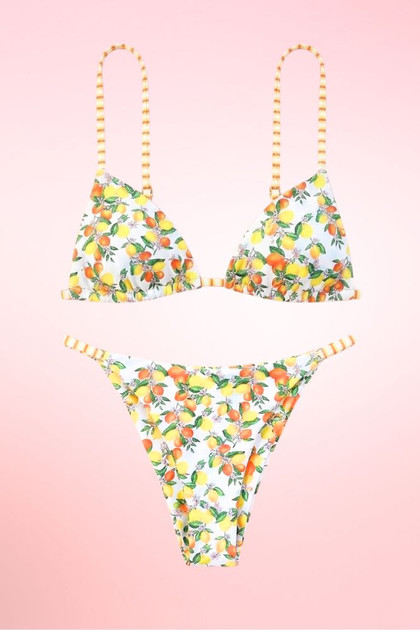Lemon two Piece Swimsuit.