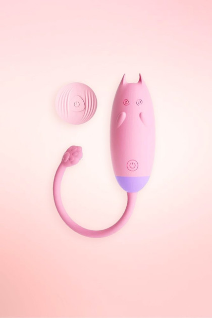 Cat Vibrator Vibrating Egg with Remote Control