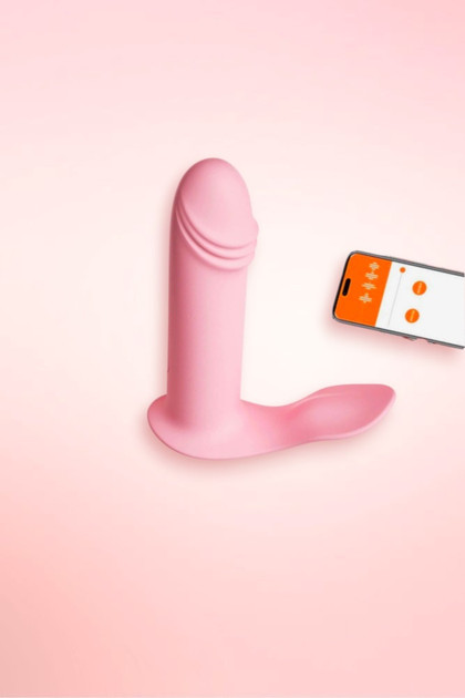 Pink App Controlled Werable Panty Vibrator Dildo