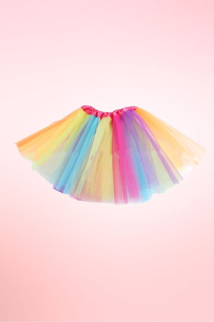 Rainbow Petticoat Tulle Tutu Skirt