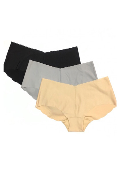 Scallop Seamless Lowrise Ultra Thin Panties