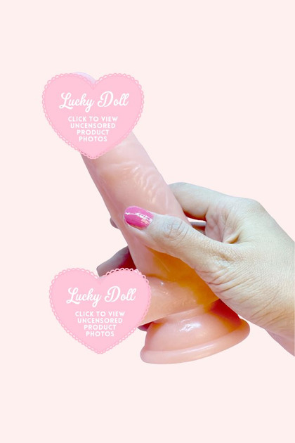 realistic 5 inches Alex silicon soft skin dildo hand held censored