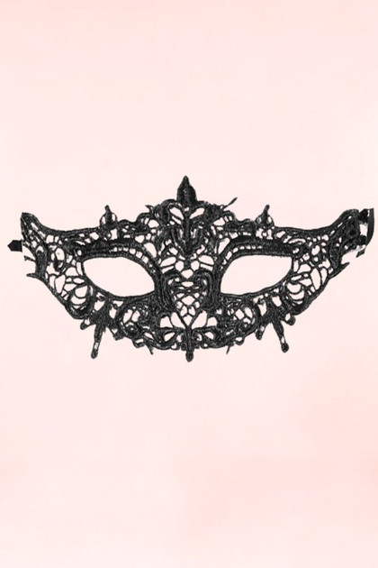 Gertrude Lace Mask for Masquerade Ball.