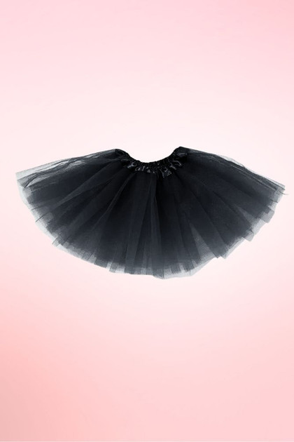 Black Petticoat Tulle Tutu Skirt