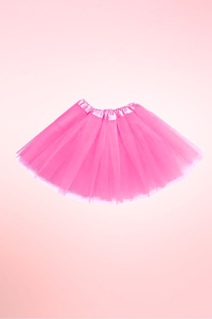 Pink Petticoat Tulle Tutu Skirt