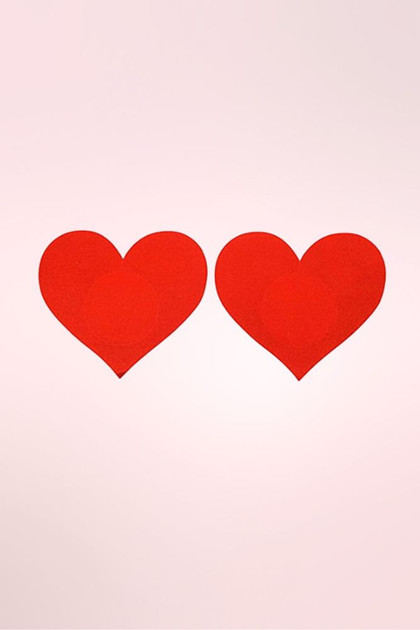 Red Heart Disposable Nipple Pasties Cover