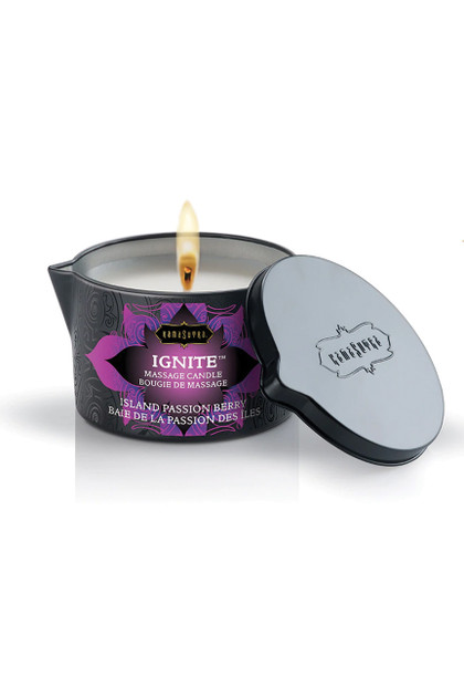 Kama Sutra®  Ignite Island Passion Berry Massage Oil Candle