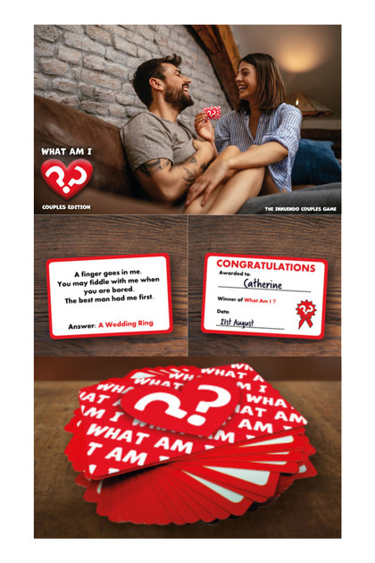 What Am I? Adult Card Couple Game