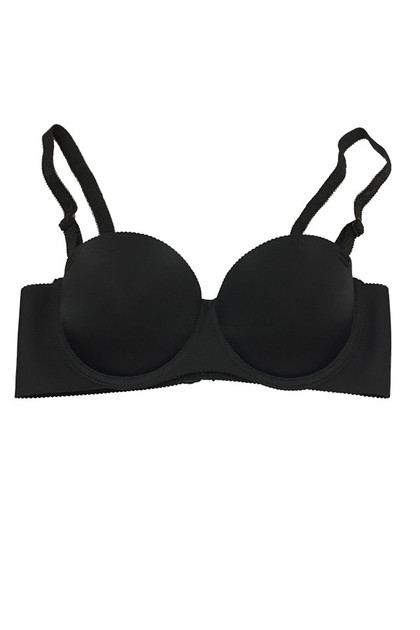 Seamless Wirefree Strapless Push-up Padded Cleavage Bra