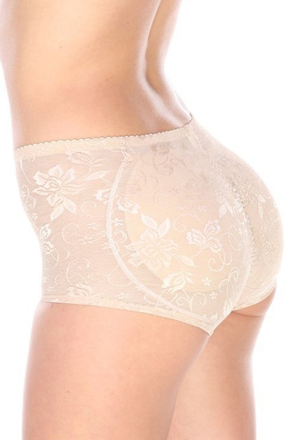 Pop that Booty Butt Foam Padded Panty Girdle Boyshorts