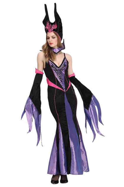 Deluxe Evil Sorceress Queen Storybook Maleficent Costume