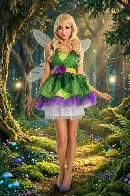 Woodland Fairy Tinkerbell Costume