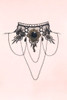 Lilith Vintage Steampunk Choker Necklace .