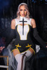 Gothic Midnight Nun Costume Sexy Halloween Outfit