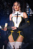 Gothic Midnight Nun Costume.