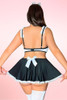 Plus Size French Maid Role-Playing Lingerie Costume