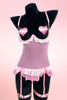 Linnie Cupless Pink Garter Nightwear