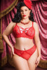 Brandy Red Plus Size Bra and Panty Set