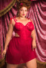 Tiffany Red Plus Size Lingerie Nighties