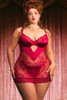 Aida Red Plus Size Nighties.