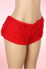 Red Retro Rumba Ruffle Boyshort Panty