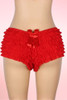 Red Retro Rumba Ruffle Boyshort Panty