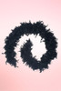 black feather Boa.