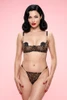 Leopard Open Cup Bra and Crotchless panty set.