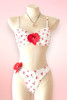 Retro Cherry Print Orchis Two Piece Swimsuit.
