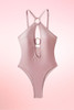 Oring Pink One Piece Swimsuit.