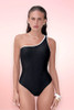 One Shoulder One Piece Swimsuit.