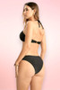 Palawan Black Bandeau Two Piece Swimsuit