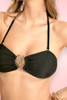 Palawan Black Bandeau Two Piece Swimsuit