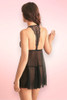Cielo Black Lace Classic Babydoll