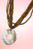 Solstice Mother of Pearl Multi Layer Beaded Necklace