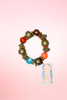 Amber Vintage Stretchy Bracelet.