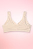 Floral Maternity Bra Snap Button Front Closure Brassiere