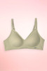 Seamless Ribbed Wireless Bra