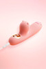 Kawaii Cat Paw Rabbit Vibrator with Clitoral Suction & Heating, 10-Speed