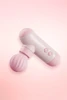 Fascia Gun Massager Dual-Head Suction & Rechargeable Vibrator
