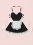 Sexy Retro French Maid Outfit Costume