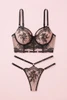 Yessica Beige Corset Bra and Panty Lingerie Set