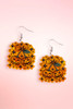 Cherry Pumpkin Acrylic Earrings