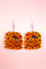 Cherry Pumpkin Acrylic Earrings