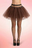 Brown Petticoat Tutu Skirt.