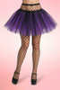 Purple Black Petticoat Tutu Skirt.