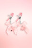Sakura Pink Bell Bow Nipple Clamps